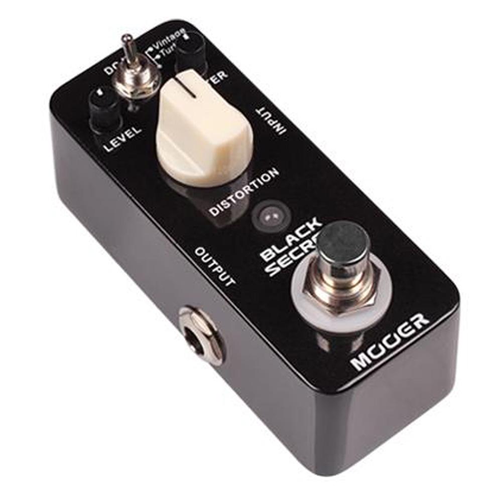 mooer effect pedals mooer black secret distortion effects pedal