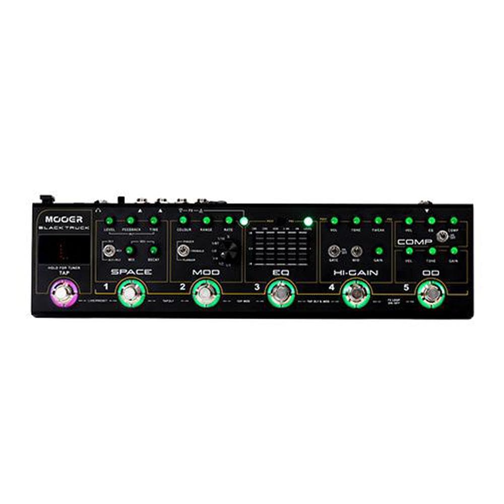 mooer effect pedals mooer black truck combined effects pedal