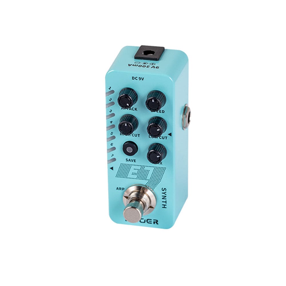 mooer effect pedals mooer e7 polyphonic guitar synthesizer