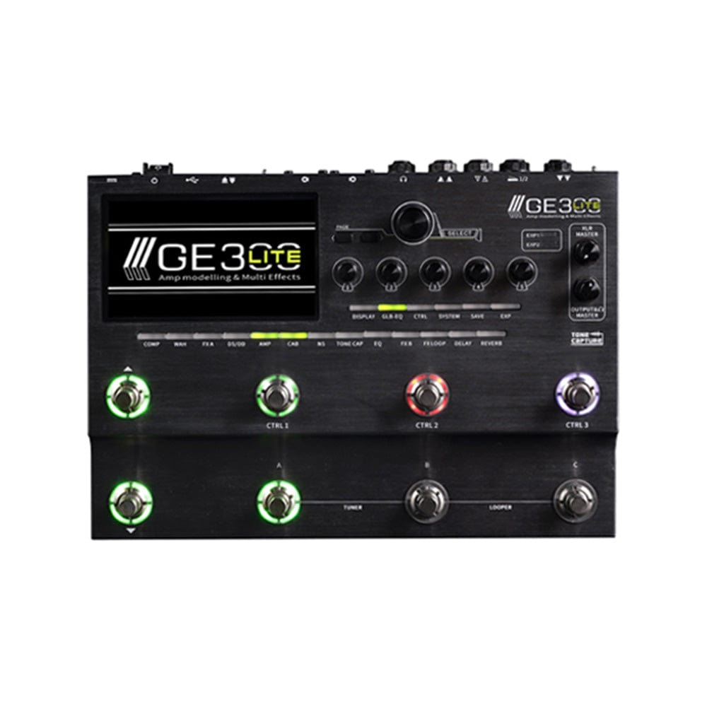 mooer effect pedals mooer ge300 lite amp modelling & multi effects