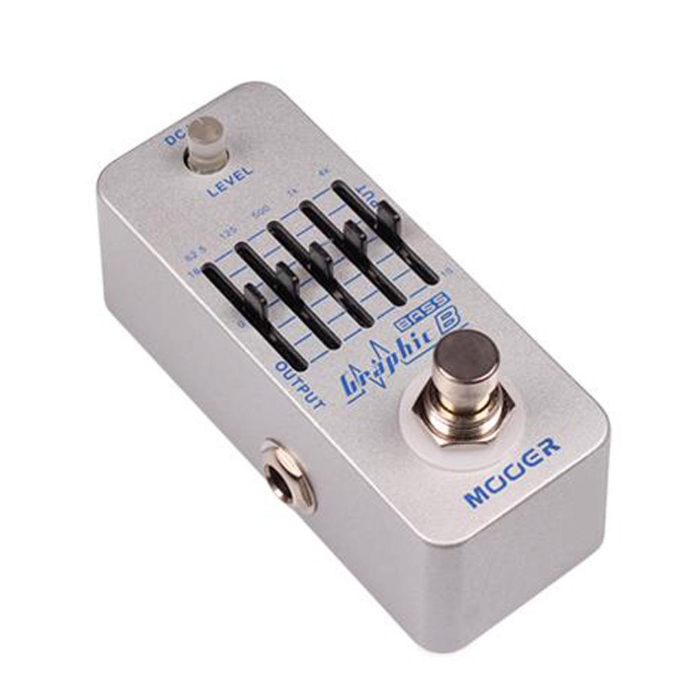 mooer effect pedals mooer graphicb bass equalizer effects pedal