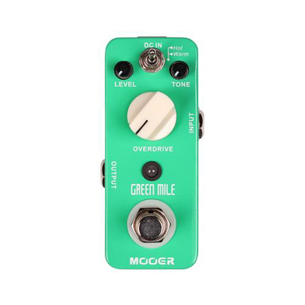 mooer effect pedals mooer green mile overdrive effects pedal