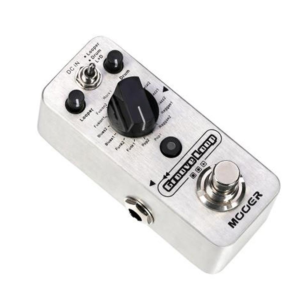 mooer effect pedals mooer groove loop drum machine looper effects pedal