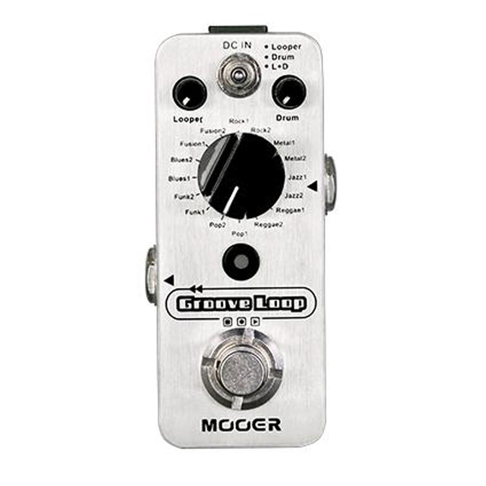 mooer effect pedals mooer groove loop drum machine looper effects pedal