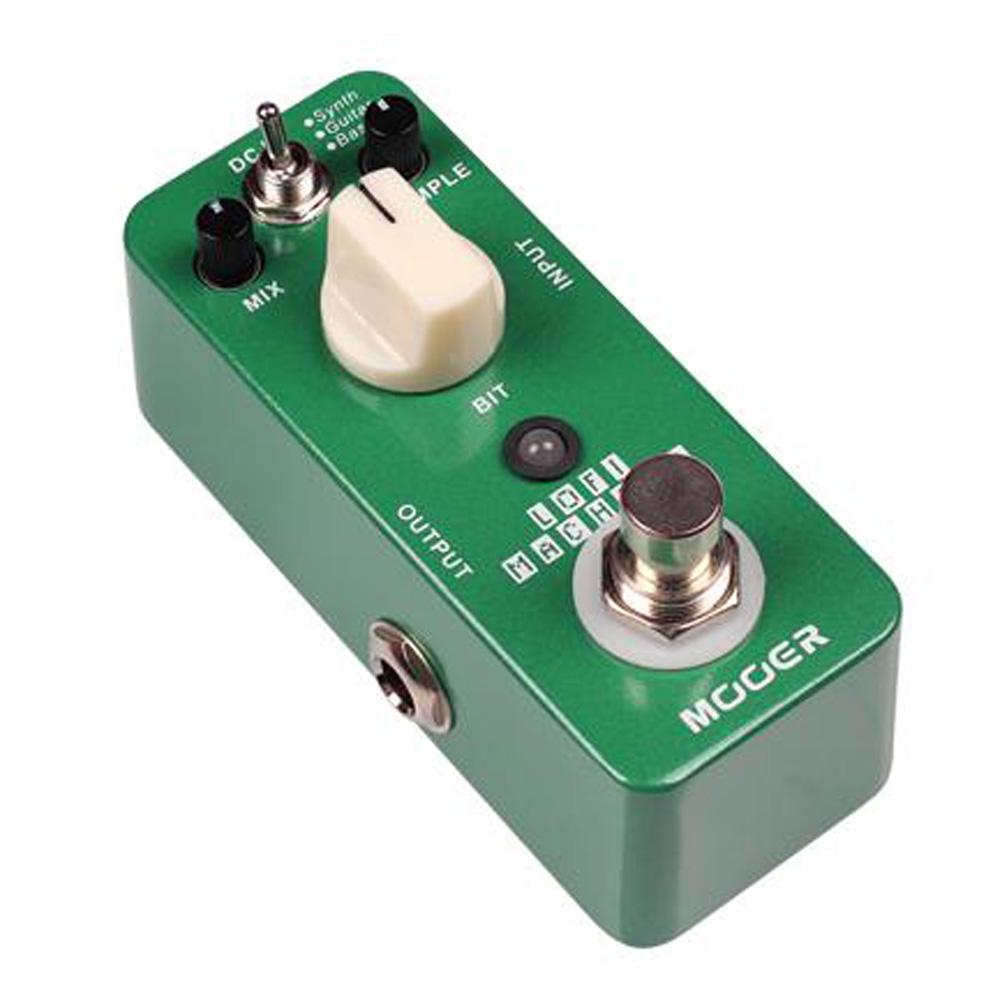 mooer effect pedals mooer lo-fi machine decimation effects pedal