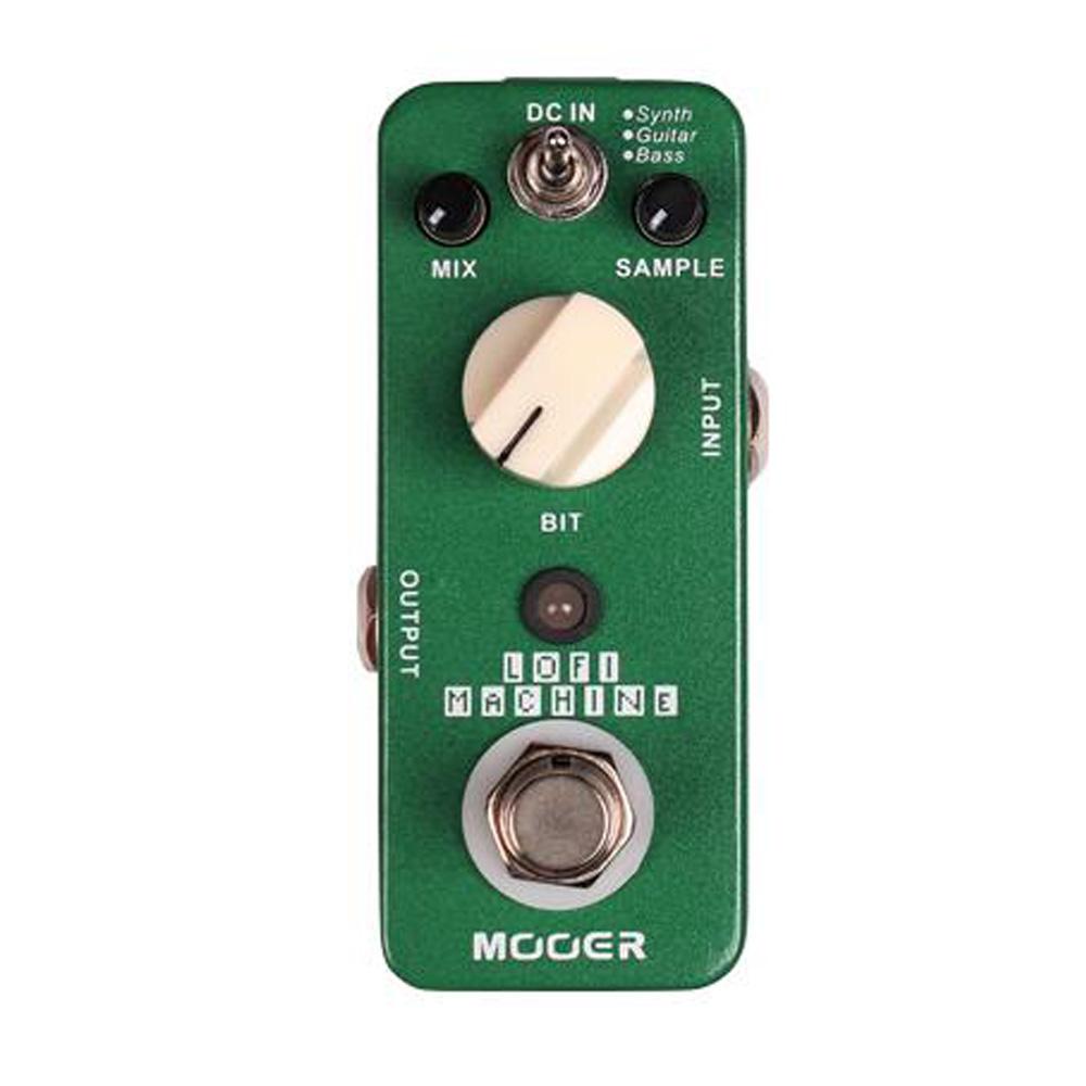 mooer effect pedals mooer lo-fi machine decimation effects pedal