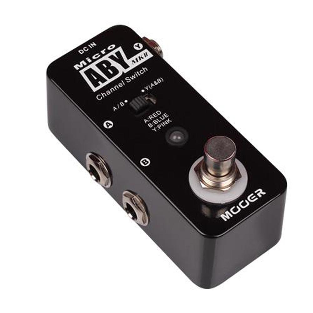 mooer effect pedals mooer micro aby mkii channel switch effects pedal