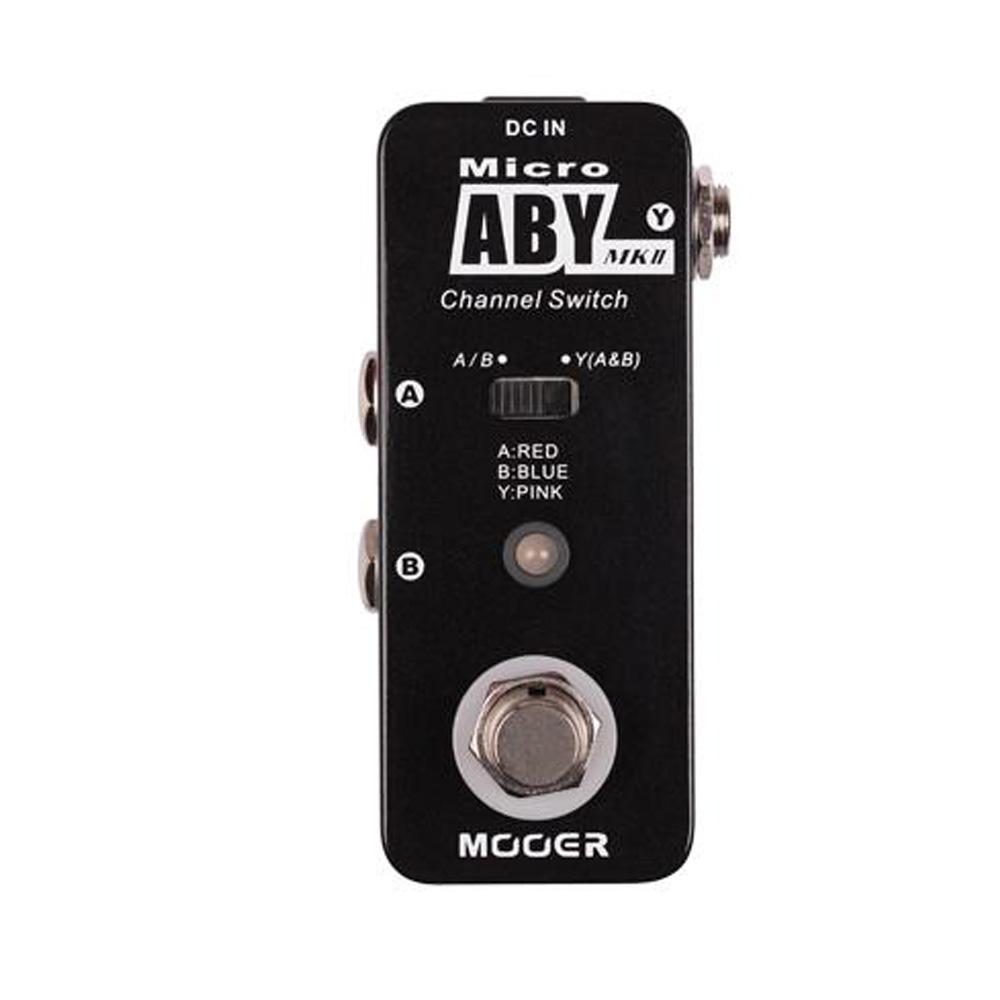 mooer effect pedals mooer micro aby mkii channel switch effects pedal