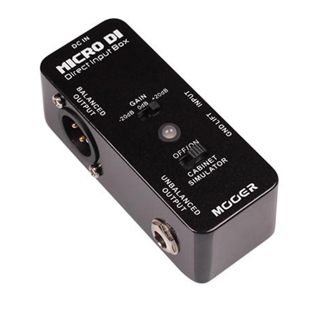 mooer effect pedals mooer micro di direct input effects pedal
