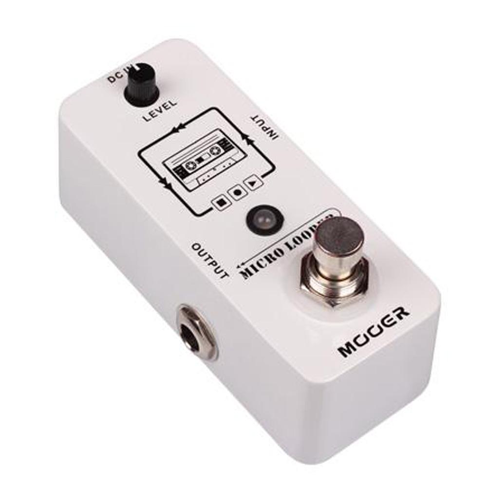 mooer effect pedals mooer micro looper loop recording effects pedal