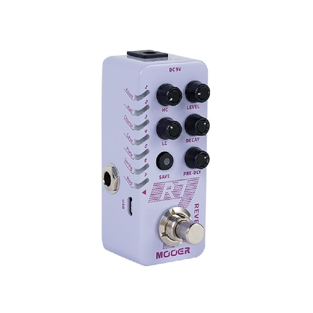 mooer effect pedals mooer r7 digital reverb pedal