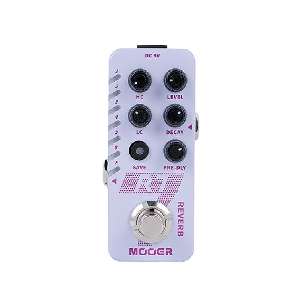 mooer effect pedals mooer r7 digital reverb pedal