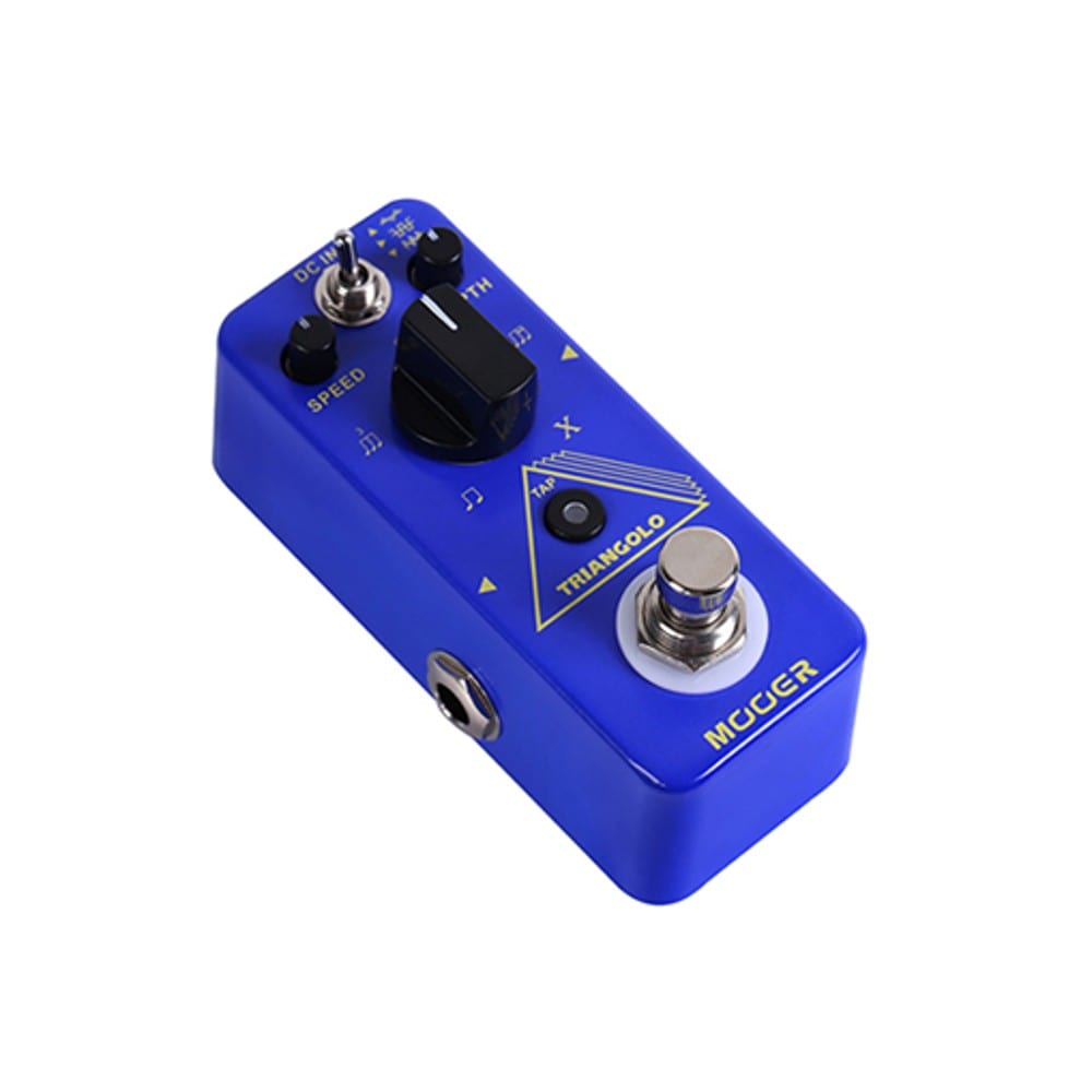 mooer effect pedals mooer triangolo digital tremolo pedal