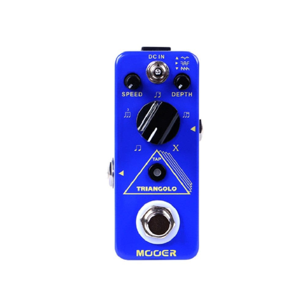 mooer effect pedals mooer triangolo digital tremolo pedal