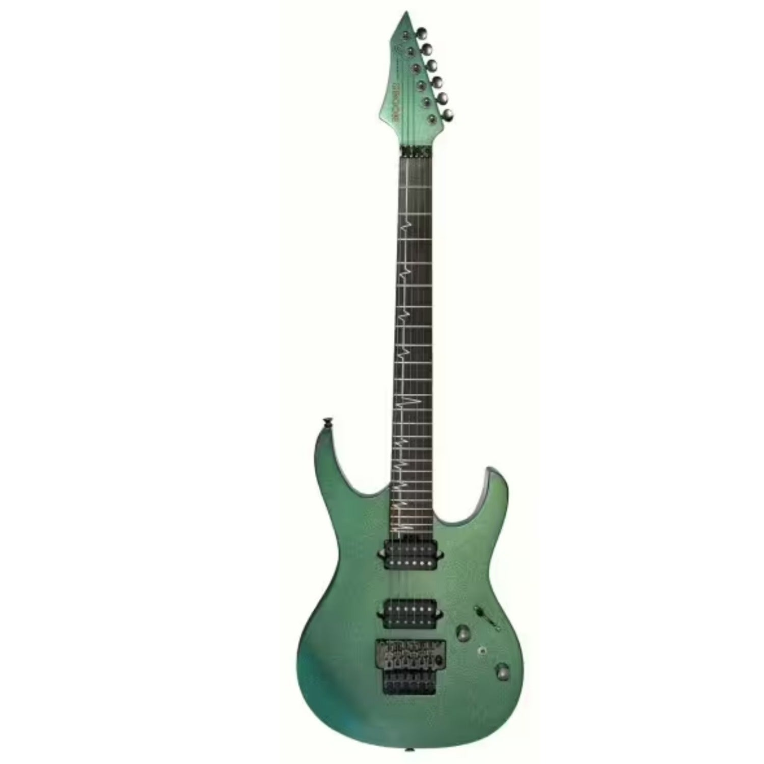 Mooer Electric Guitars Aurora Green Mooer MMT100 FR 6 String Electric Guitar #color_aurora-green