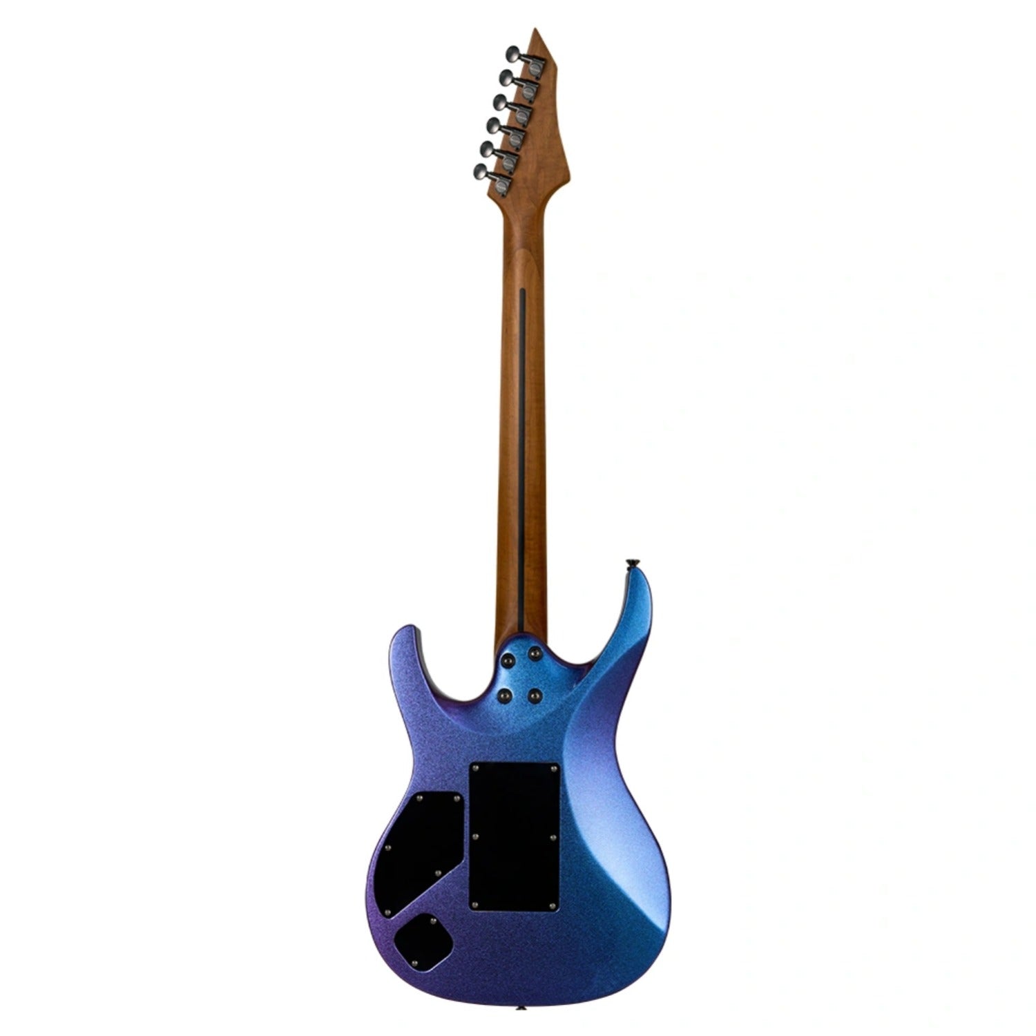 Mooer Electric Guitars Mooer MMT100 FR 6 String Electric Guitar #color_aurora-purple