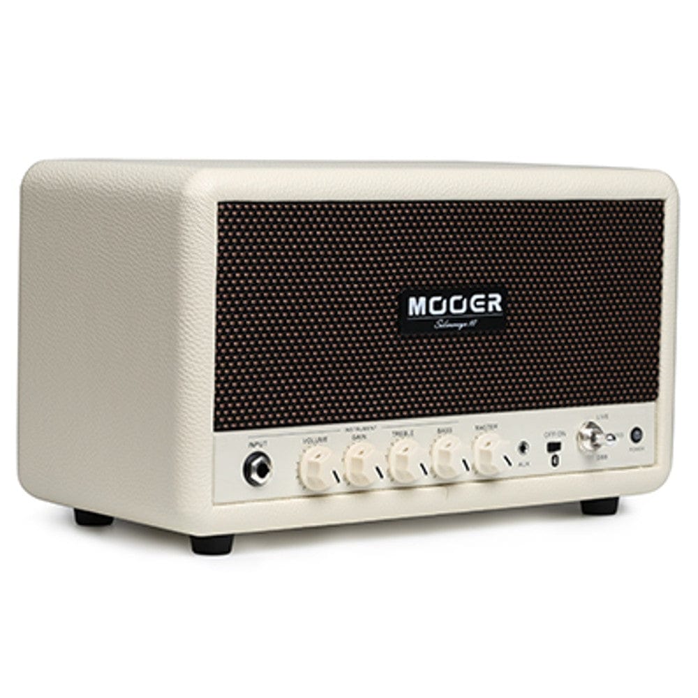 mooer guitar combo amplifiers mooer silvereye 10-watt desktop guitar amplifier