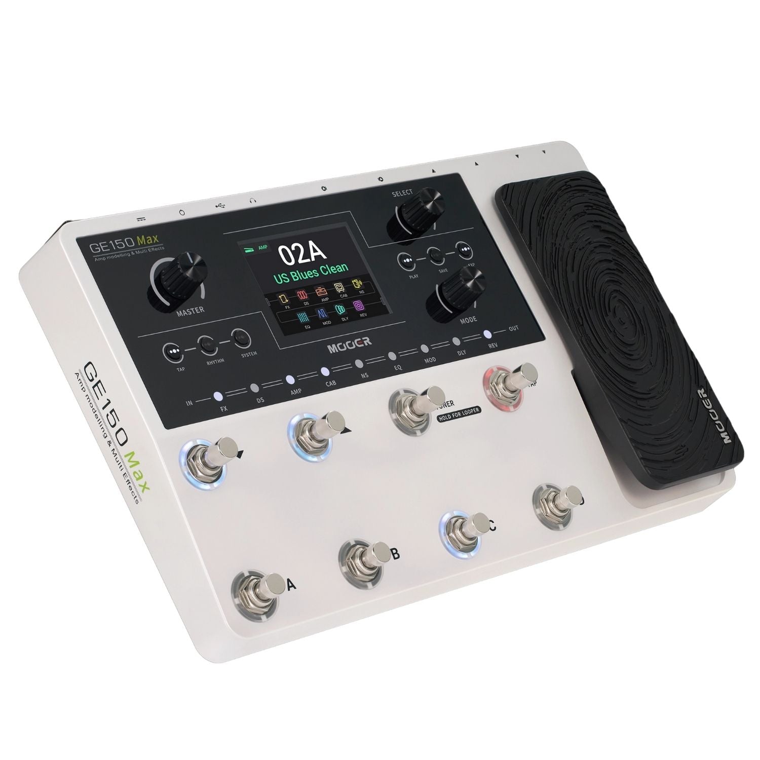 Mooer Multi-Effects Pedals Mooer GE150 Max Multi Effect Processors