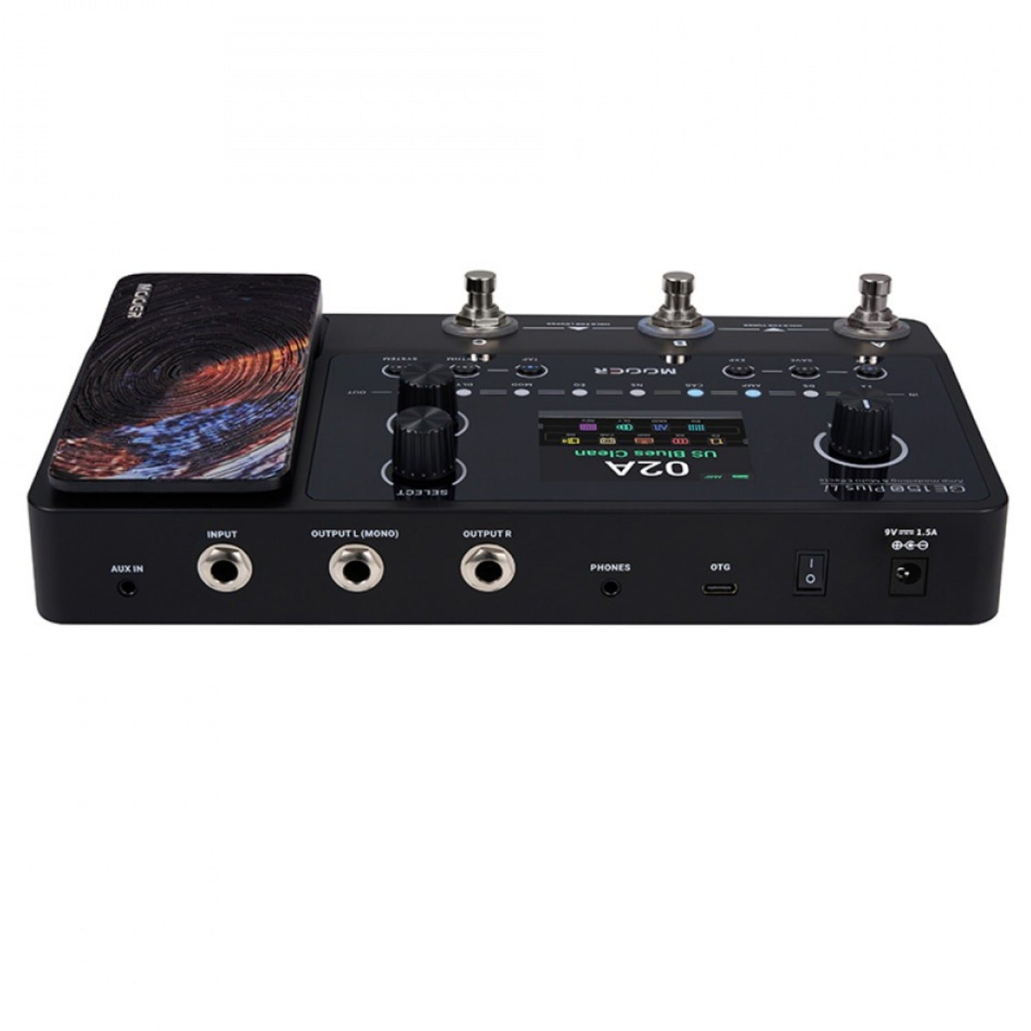 Mooer Multi-Effects Pedals Mooer GE150 Plus Li Rechargeable Lithium Battery Version Multi Effect Pedal