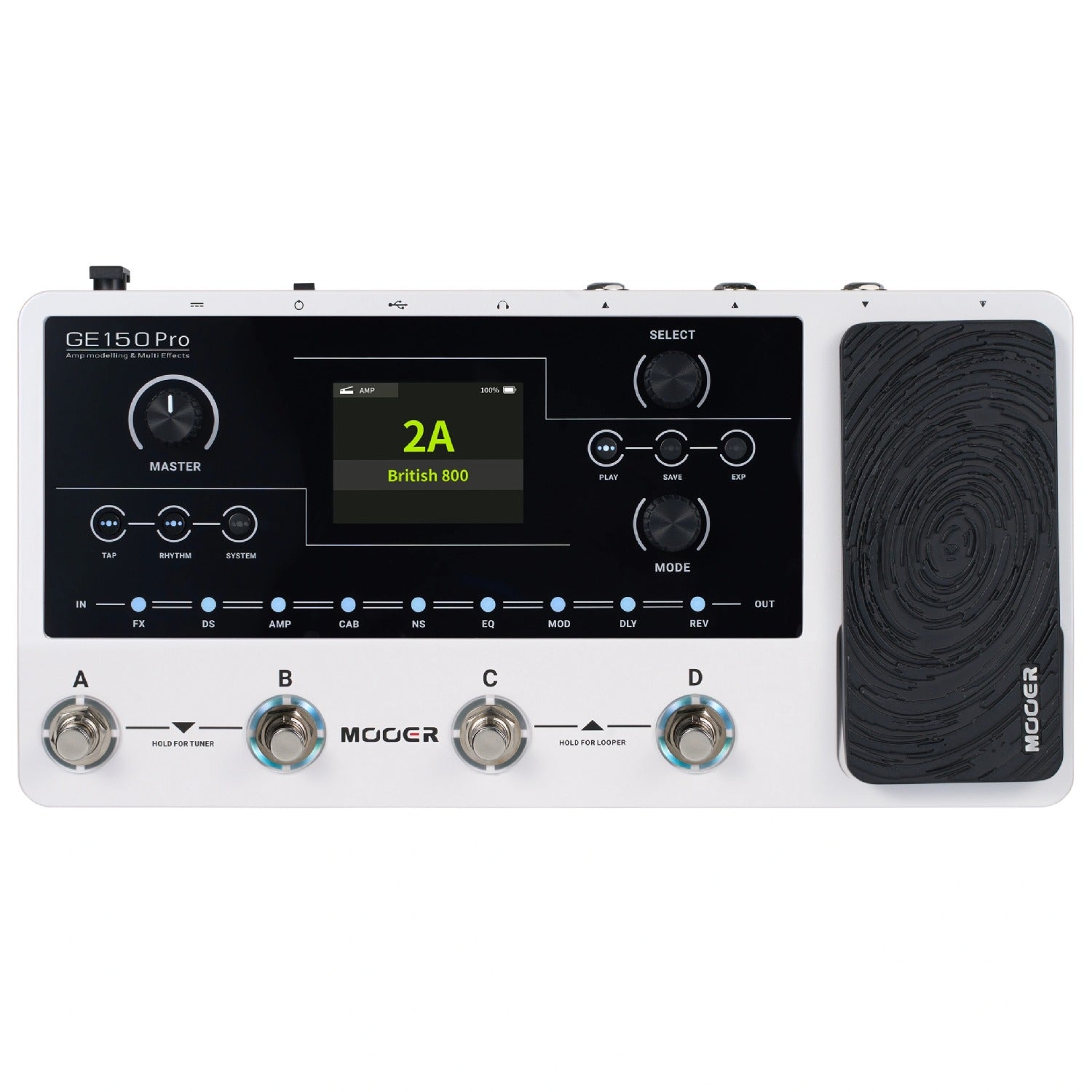 Mooer Multi-Effects Pedals Mooer GE150 Pro Multi Effects Pedal
