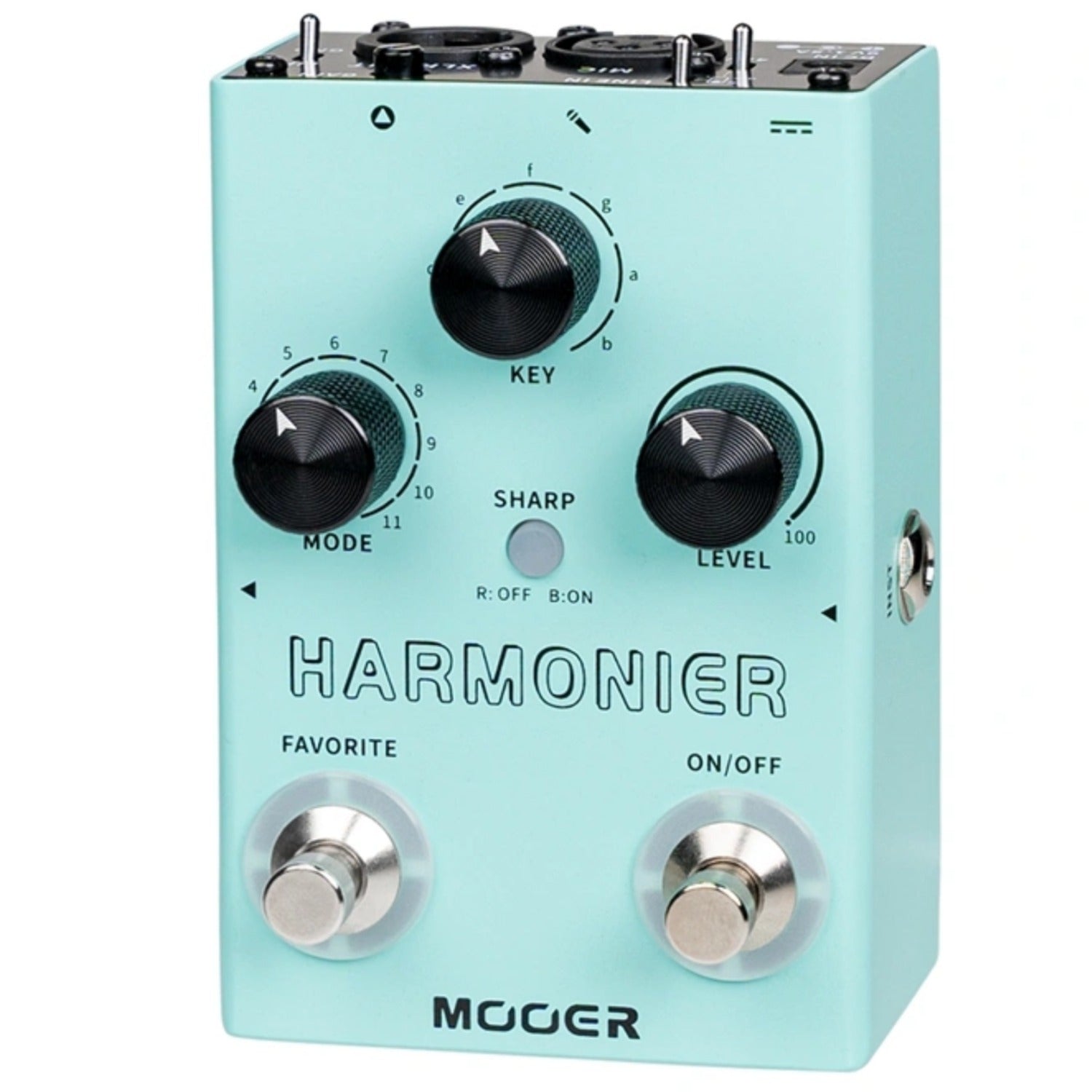 Mooer Octave Pedals Mooer Harmonier Vocal Pitch Harmonizer Effect Pedal