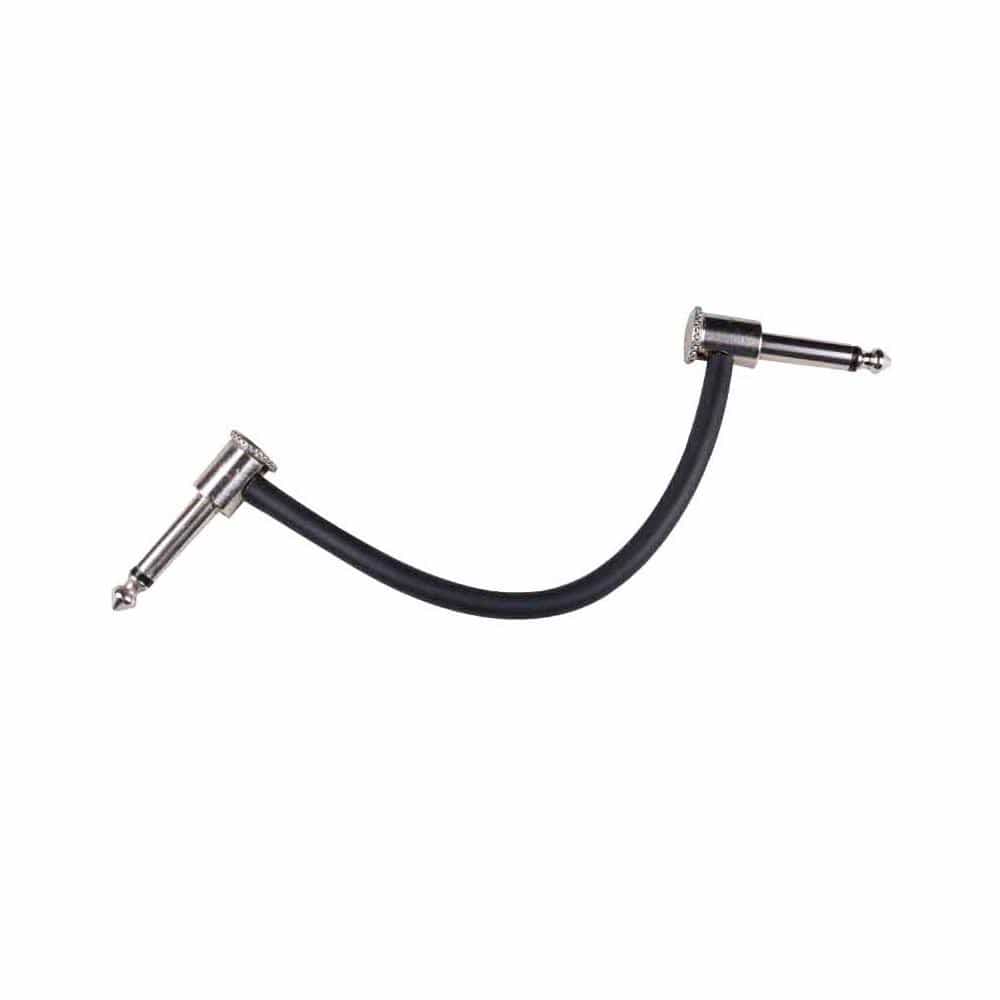 mooer patch cables mooer pc-8 right angled effects pedal connector