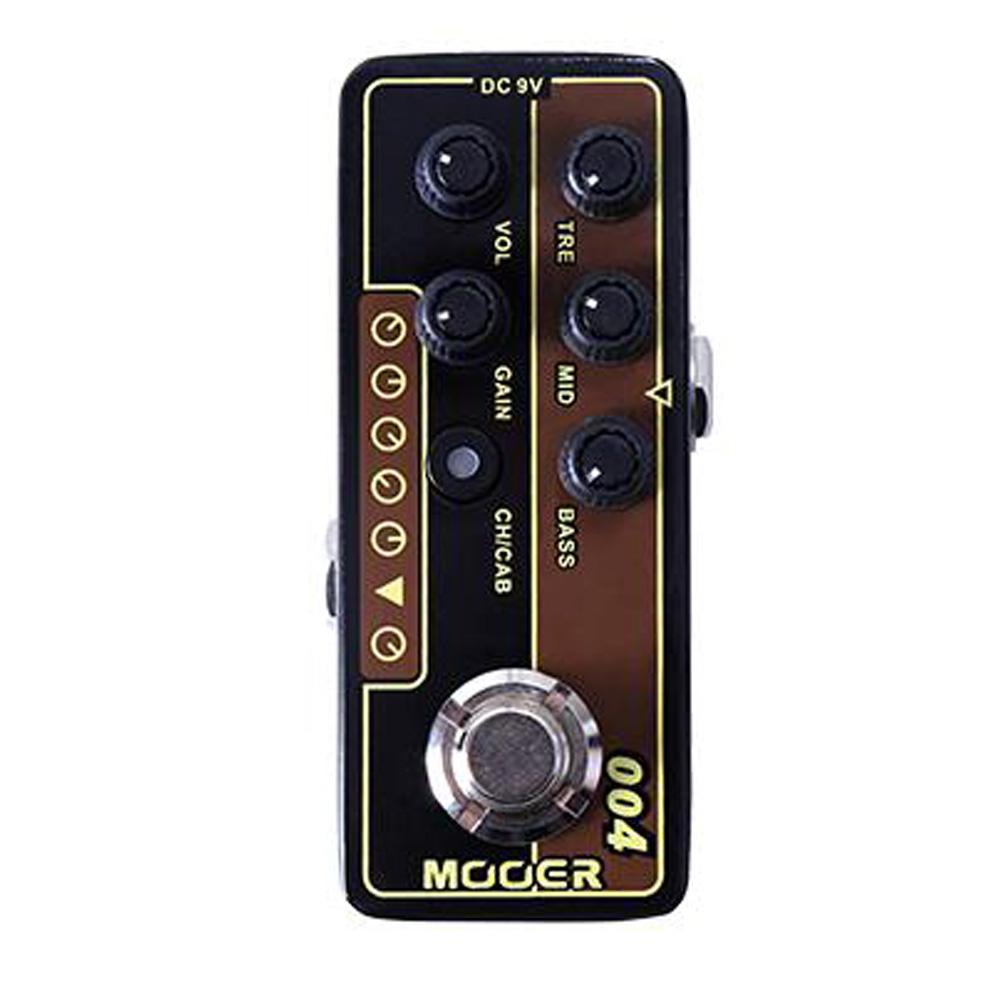mooer pre amps mooer 004-daytripper delay reverb tap tempo effects pre amp