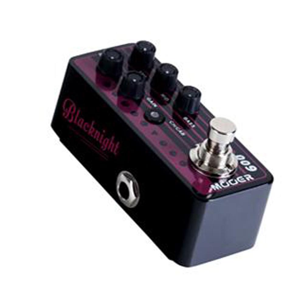 mooer pre amps mooer 009-blacknight delay reverb effects pre amp