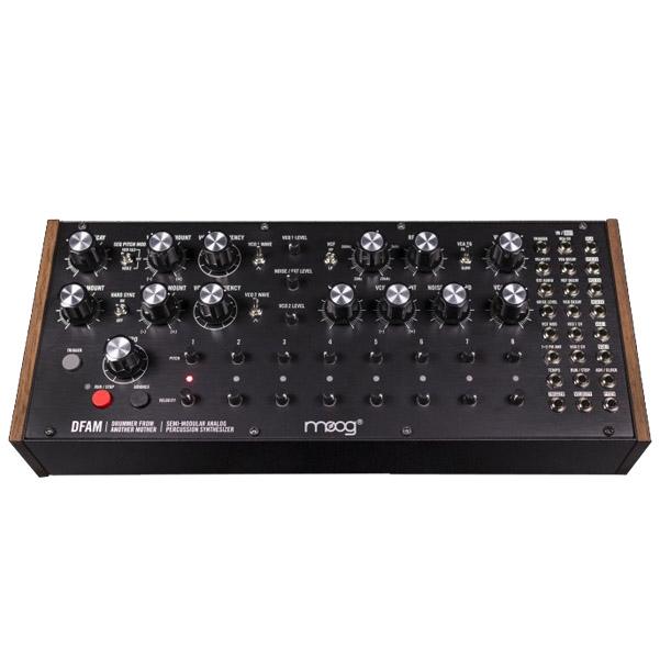 moog synthesizers moog dfam drummer from another mother analog percussion synthesizer