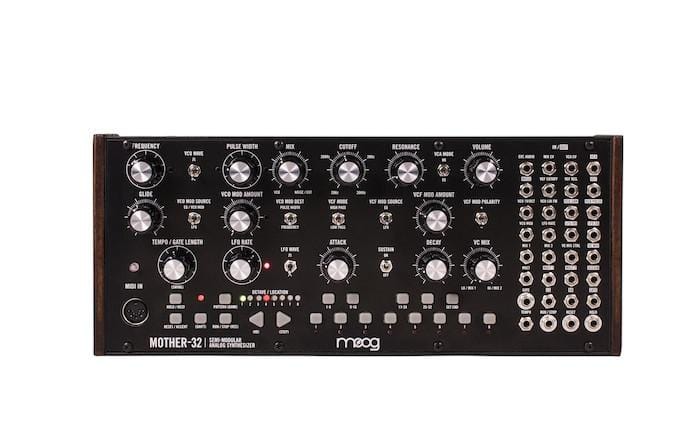 moog synthesizers moog mother 32 semi-modular synthesizer