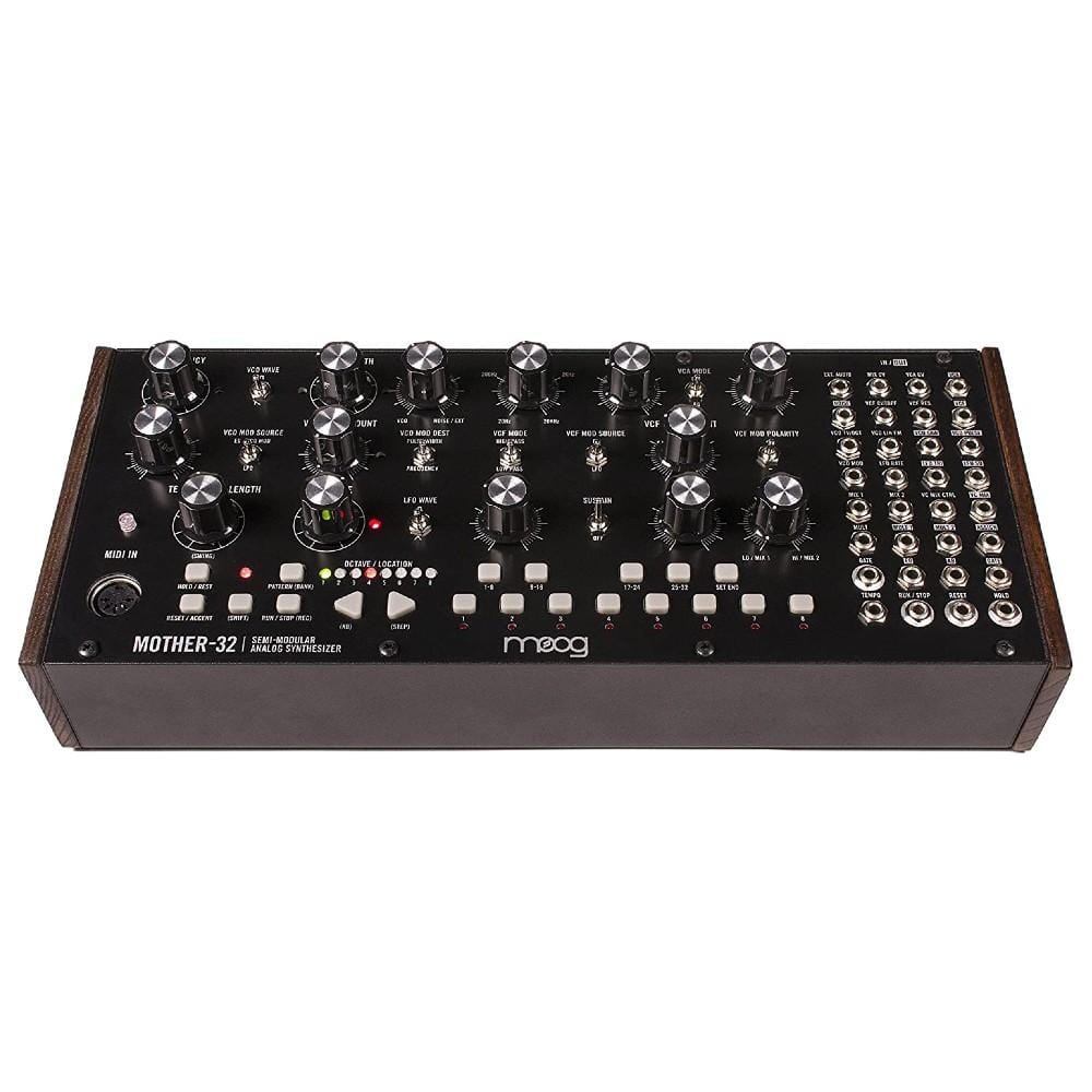 moog synthesizers moog mother 32 semi-modular synthesizer