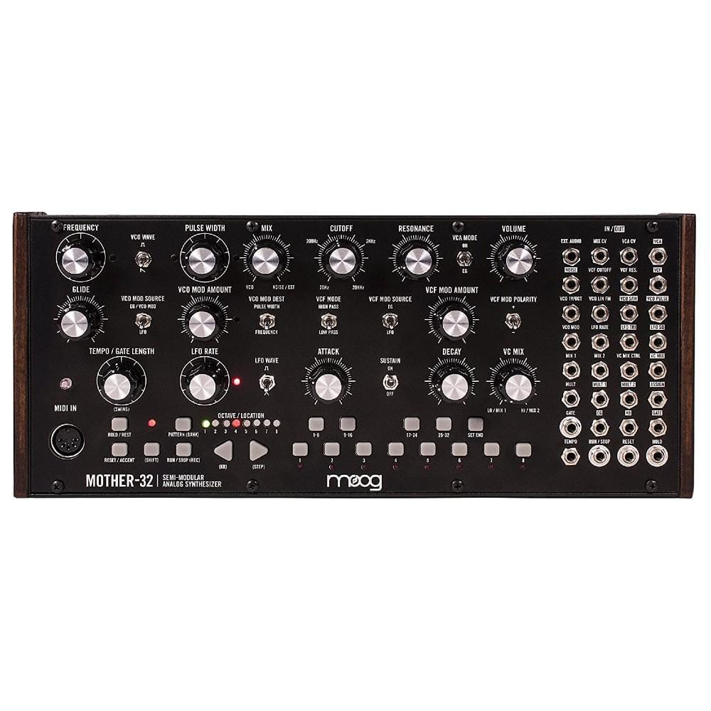 moog synthesizers moog mother 32 semi-modular synthesizer