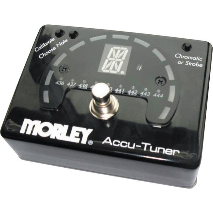 morley tuners morley accu-tuner ac-1 stomp guitar tuner