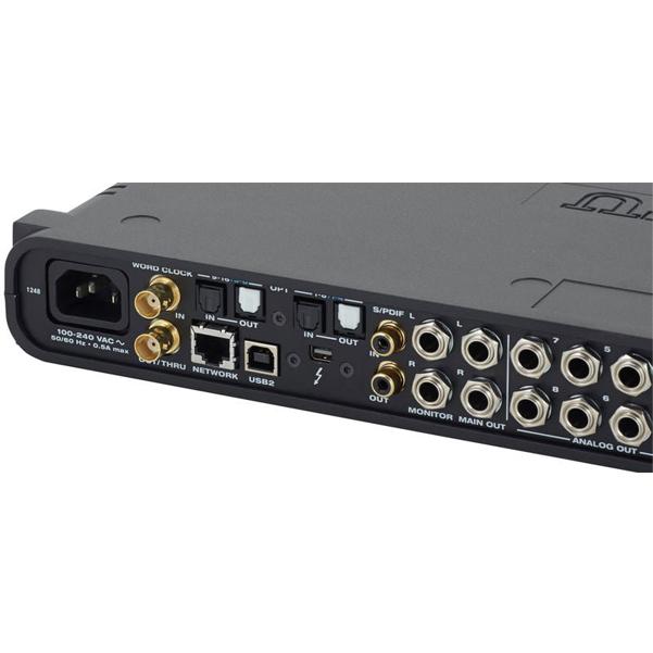 motu audio interfaces motu 1248 thunderbolt audio interface with avb
