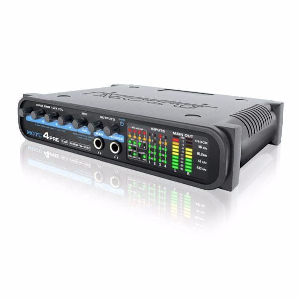 motu audio interfaces motu 4pre compact usb 2.0/firewire audio interface