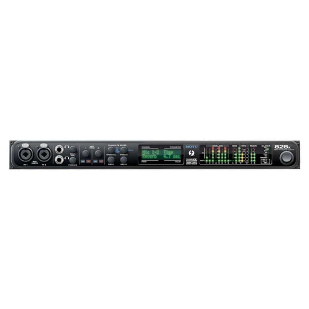 motu audio interfaces motu 828x thunderbolt audio interface