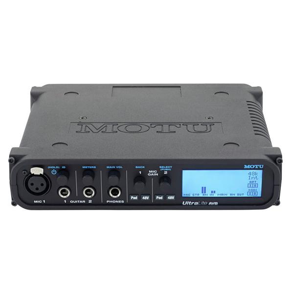 motu audio interfaces motu ultralite avb 18 x 18 usb-avb audio interface