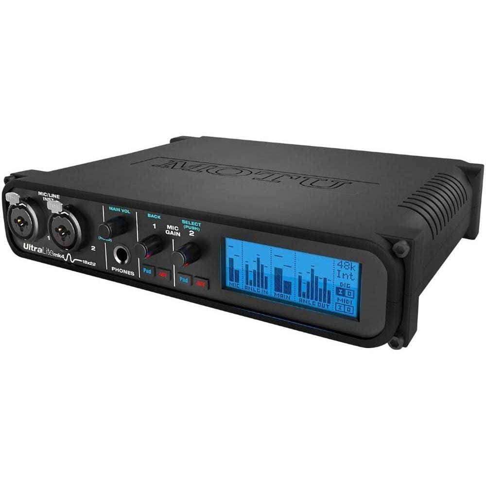 motu audio interfaces motu ultralite mk4 18x22 usb audio interface
