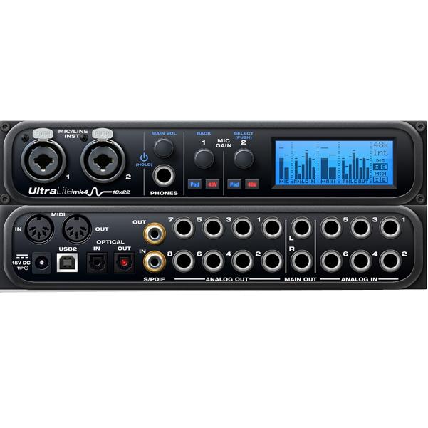 motu audio interfaces motu ultralite mk4 18x22 usb audio interface