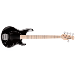 Music Man Bass Guitars Black / Maple Sterling by Music Man S.U.B. Ray5 Electric Bass Guitar