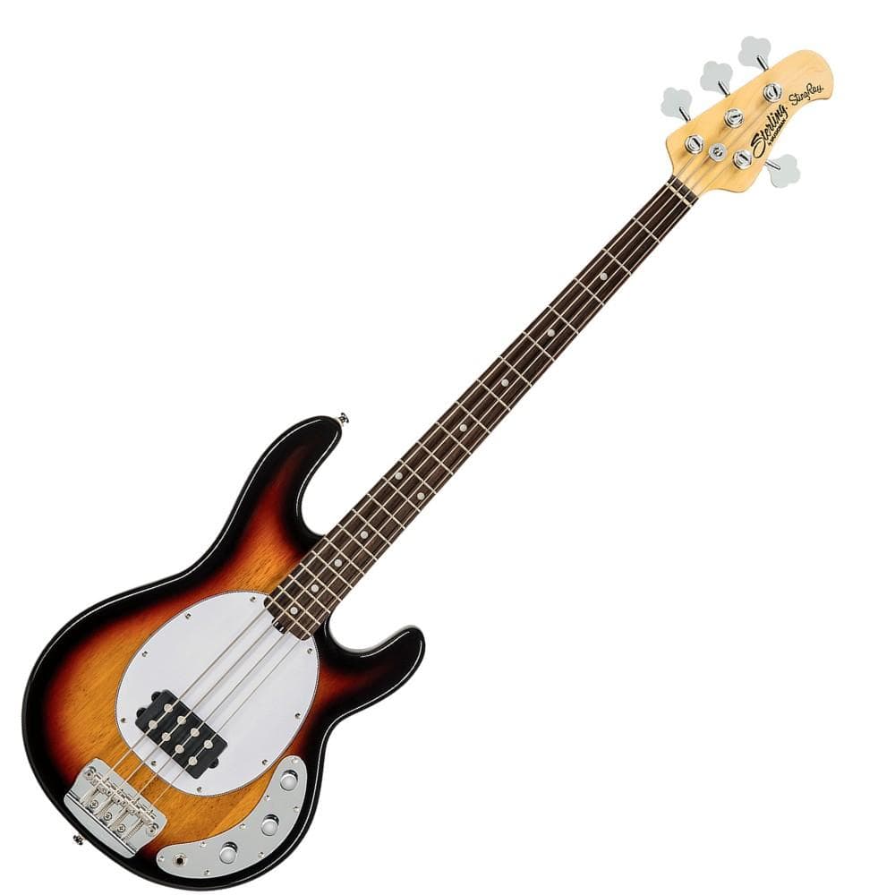 music man bass guitars three-tone sunburst sterling by music man ray24ca stingray classic bass guitar #color_three-tone-sunburst