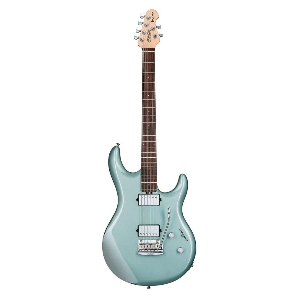 music man electric guitars luke blue sterling by musicman luke series 6 string electric guitar with gigbag