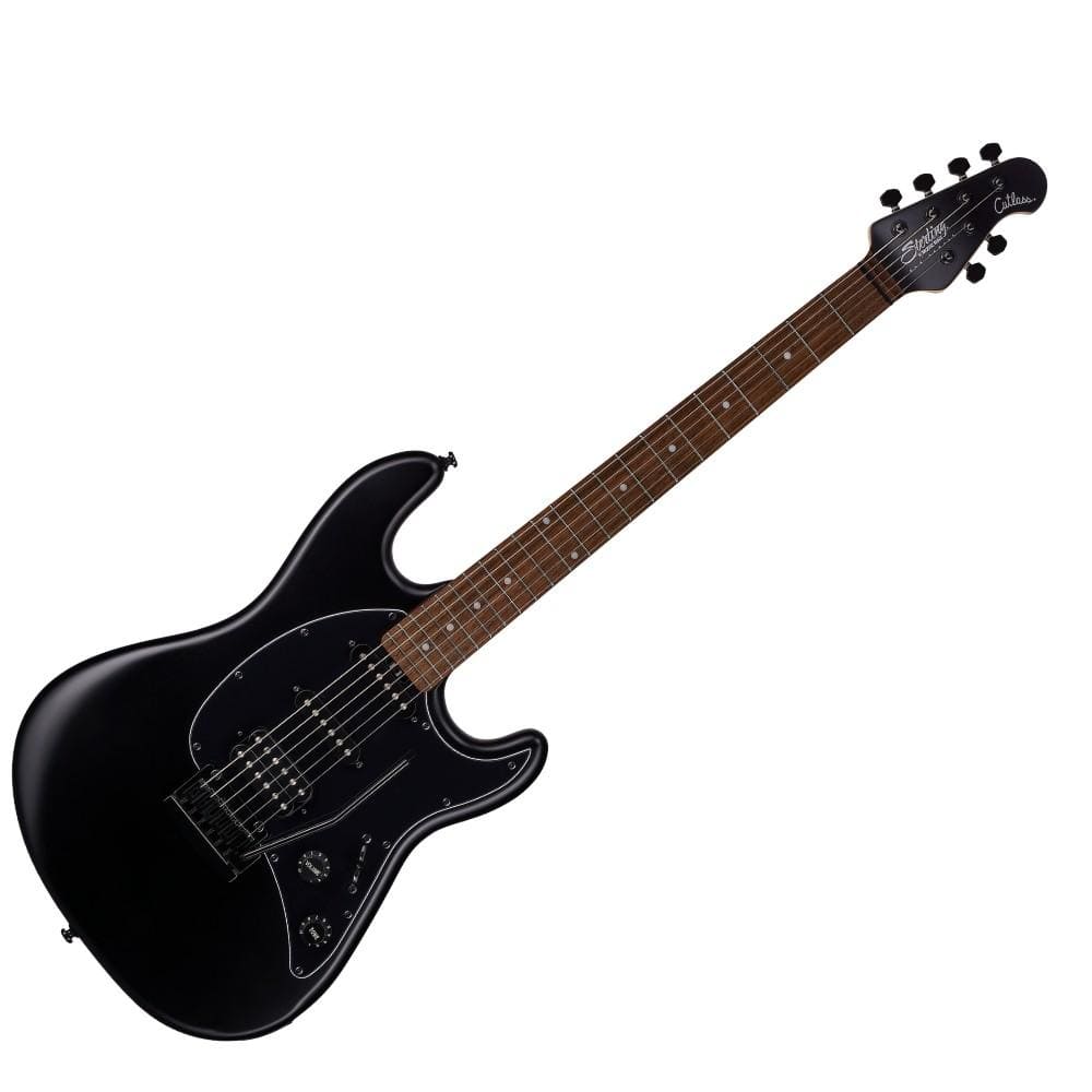 music man electric guitars stealth black sterling by music man ct30hss cutlass electric guitars