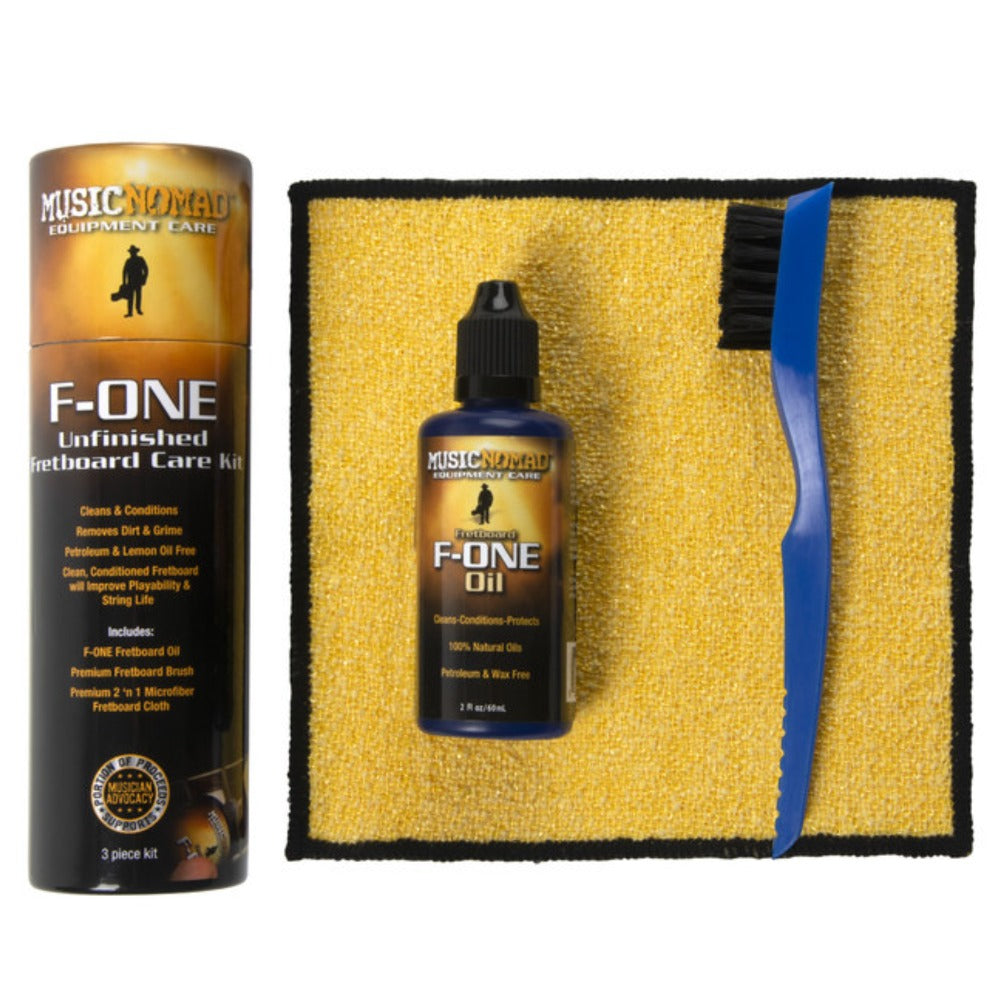 Music Nomad Cleaners and Conditioners Music Nomad MN125 F-ONE Unfinished Fretboard Care Kit