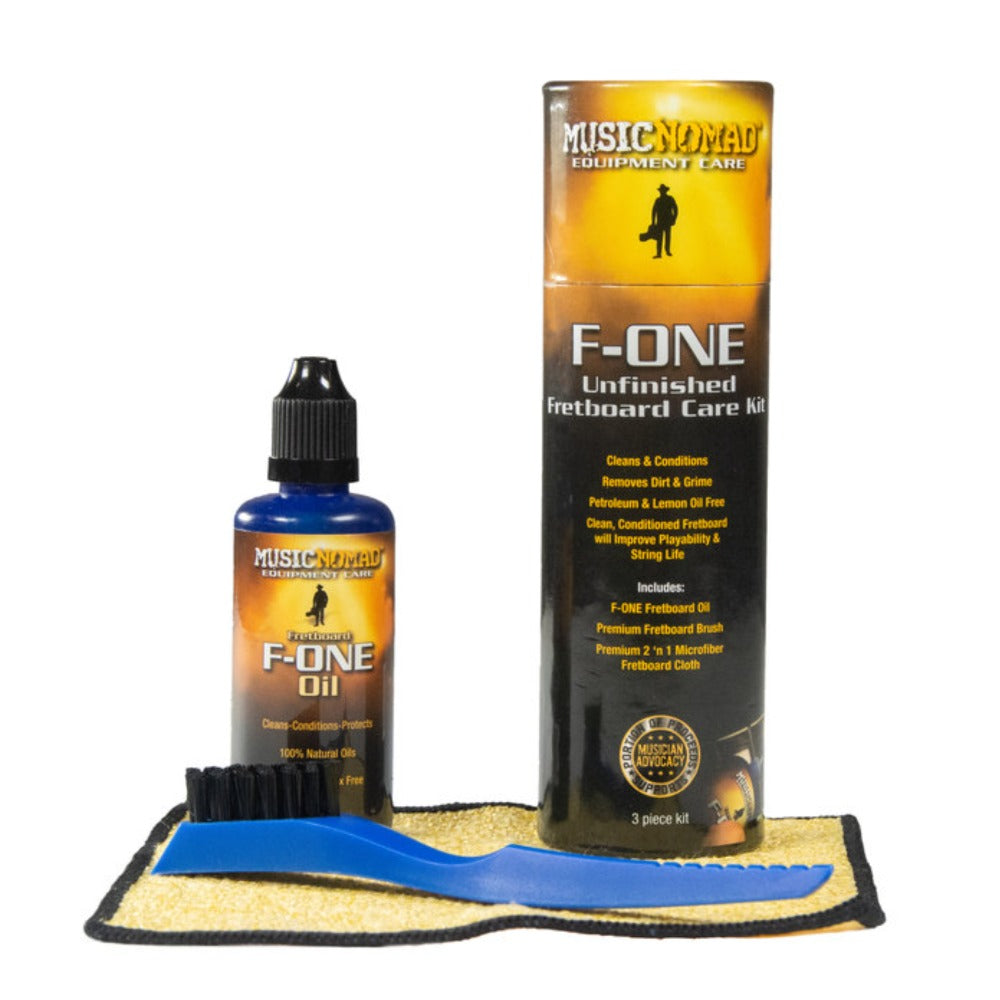 Music Nomad Cleaners and Conditioners Music Nomad MN125 F-ONE Unfinished Fretboard Care Kit