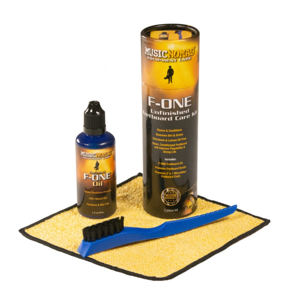 Music Nomad Cleaners and Conditioners Music Nomad MN125 F-ONE Unfinished Fretboard Care Kit