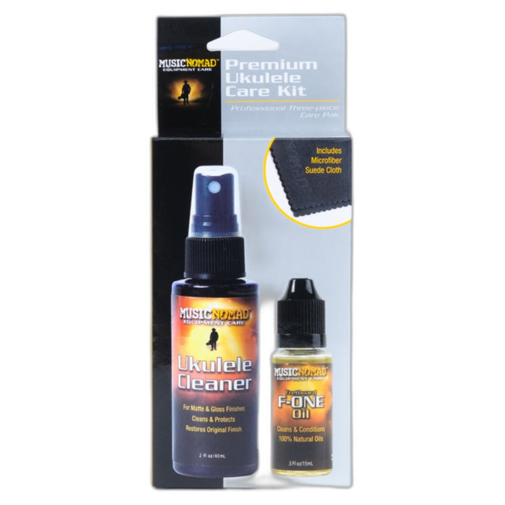 Music Nomad Cleaners and Conditioners Music Nomad MN142 Premium Ukulele Care Kit