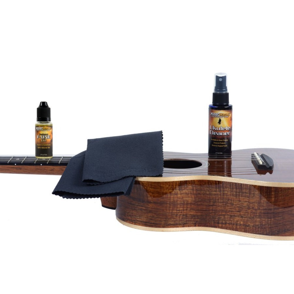 Music Nomad Cleaners and Conditioners Music Nomad MN142 Premium Ukulele Care Kit