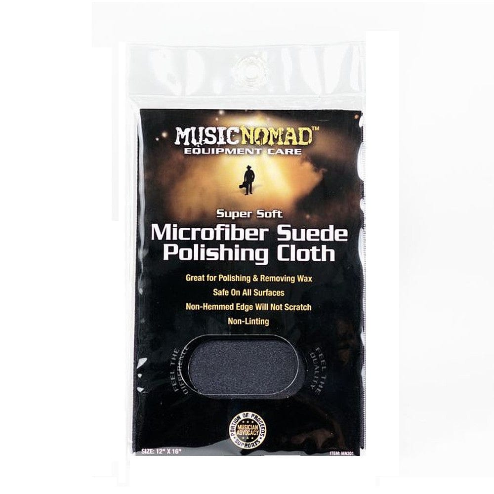 music nomad cleaners and conditioners music nomad mn201 microfiber suede polishing cloth