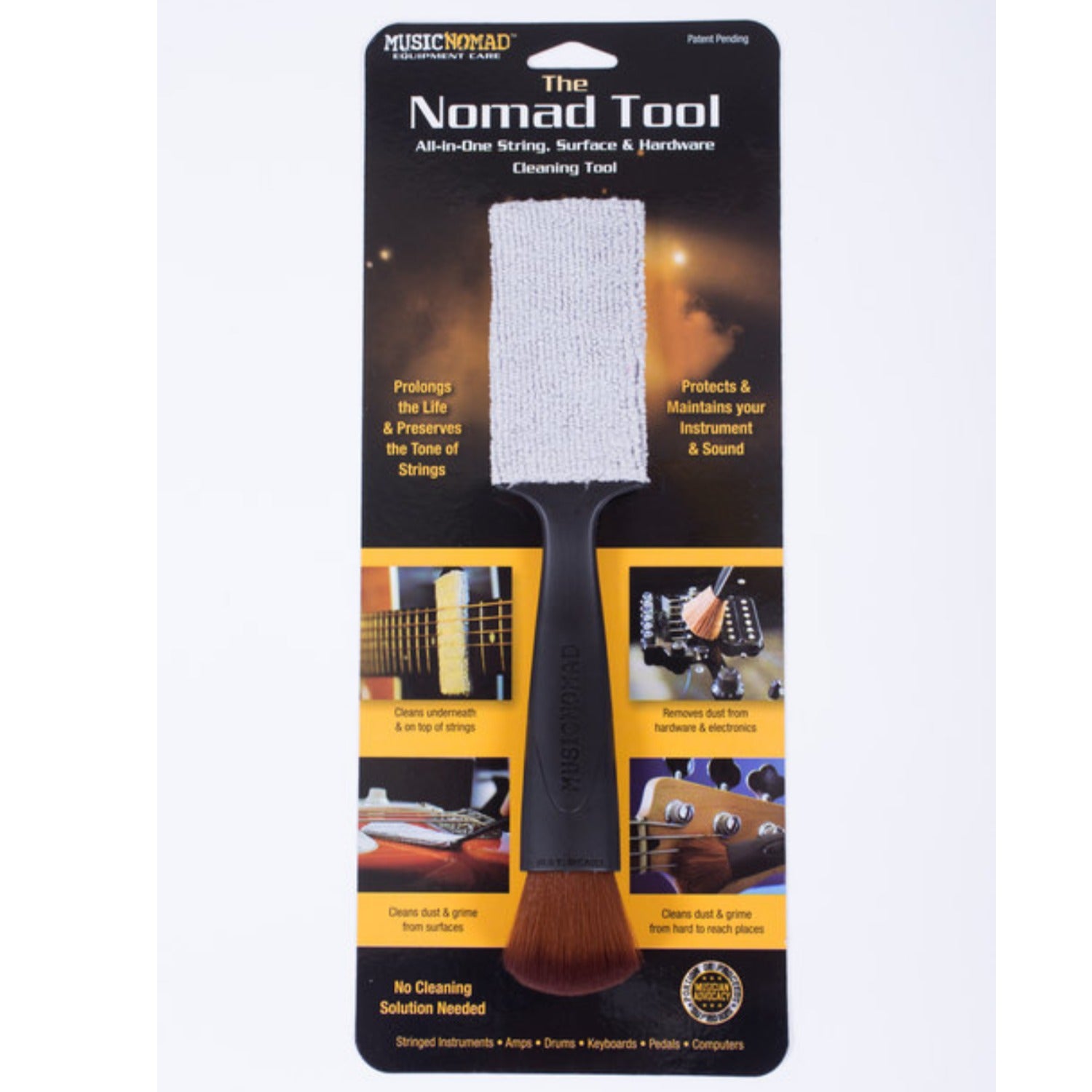 Music Nomad Cleaners and Conditioners Music Nomad MN205 All in 1 String, Body And Hardware Cleaning Tool